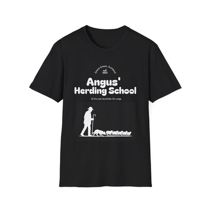 Border Collie - Angus' Herding School T-Shirt - Borderline Apparel