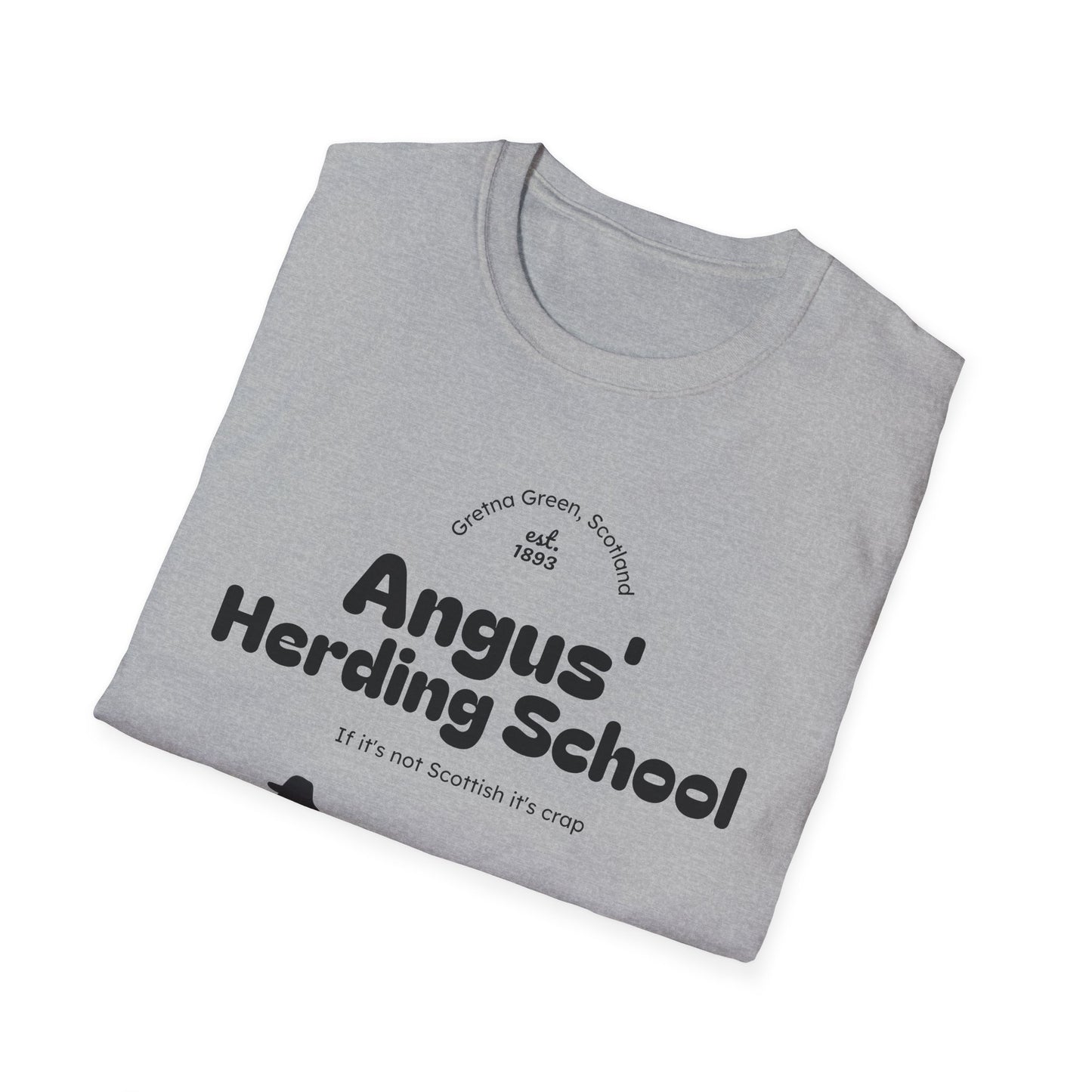 Border Collie - Angus' Herding School T-Shirt - Borderline Apparel