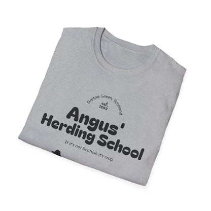 Border Collie - Angus' Herding School T-Shirt - Borderline Apparel