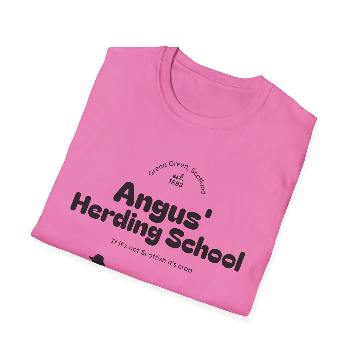 Border Collie - Angus' Herding School T-Shirt - Borderline Apparel