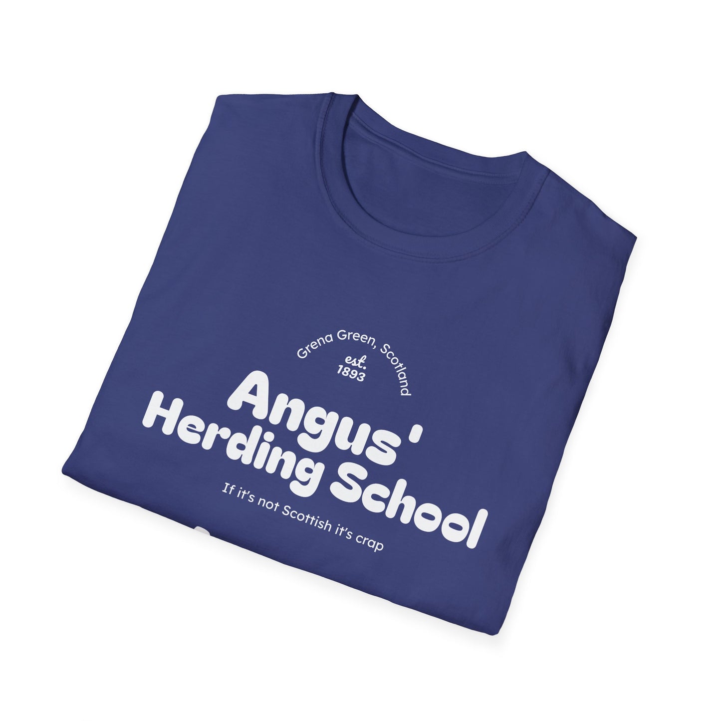 Border Collie - Angus' Herding School T-Shirt - Borderline Apparel