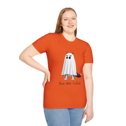 Border Collie T-Shirt - Halloween "Boo-der" Collie - Borderline Apparel