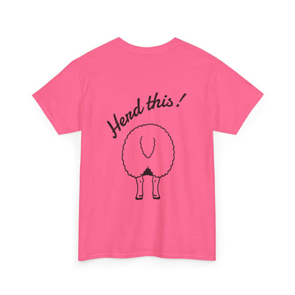 Border Collie T-Shirt - Herd This- Borderline Apparel