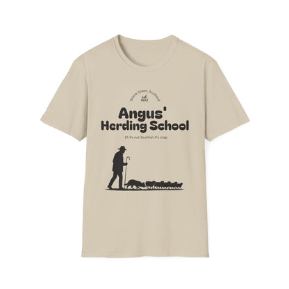 Border Collie - Angus' Herding School T-Shirt - Borderline Apparel