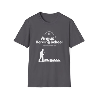 Border Collie - Angus' Herding School T-Shirt - Borderline Apparel