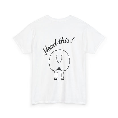 Border Collie T-Shirt - Herd This- Borderline Apparel