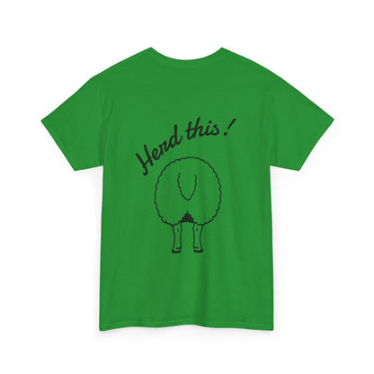 Border Collie T-Shirt - Herd This- Borderline Apparel