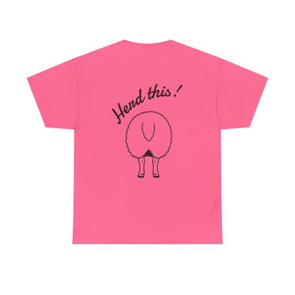 Border Collie T-Shirt - Herd This- Borderline Apparel