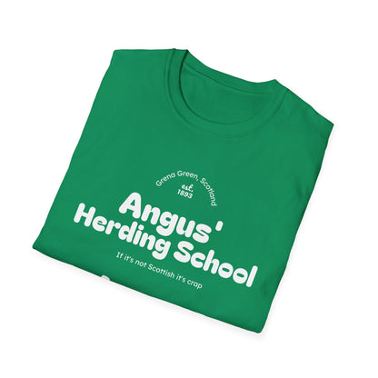 Border Collie - Angus' Herding School T-Shirt - Borderline Apparel