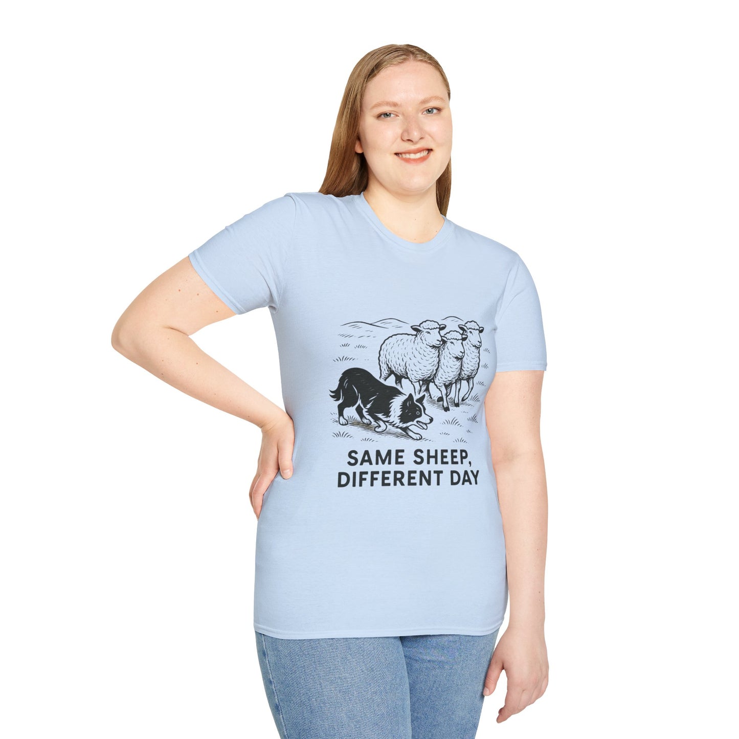 Border Collie Tee - Same Sheep - Borderline Apparel