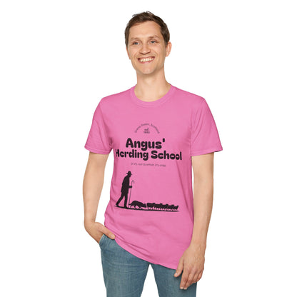 Border Collie - Angus' Herding School T-Shirt - Borderline Apparel