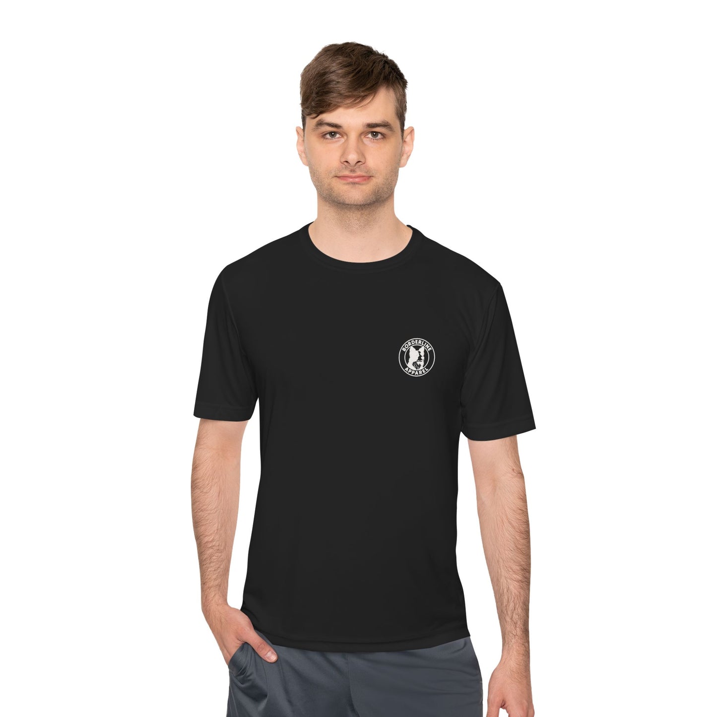 Border Collie - Outwork Moisture Wicking Tee - Borderline Apparel