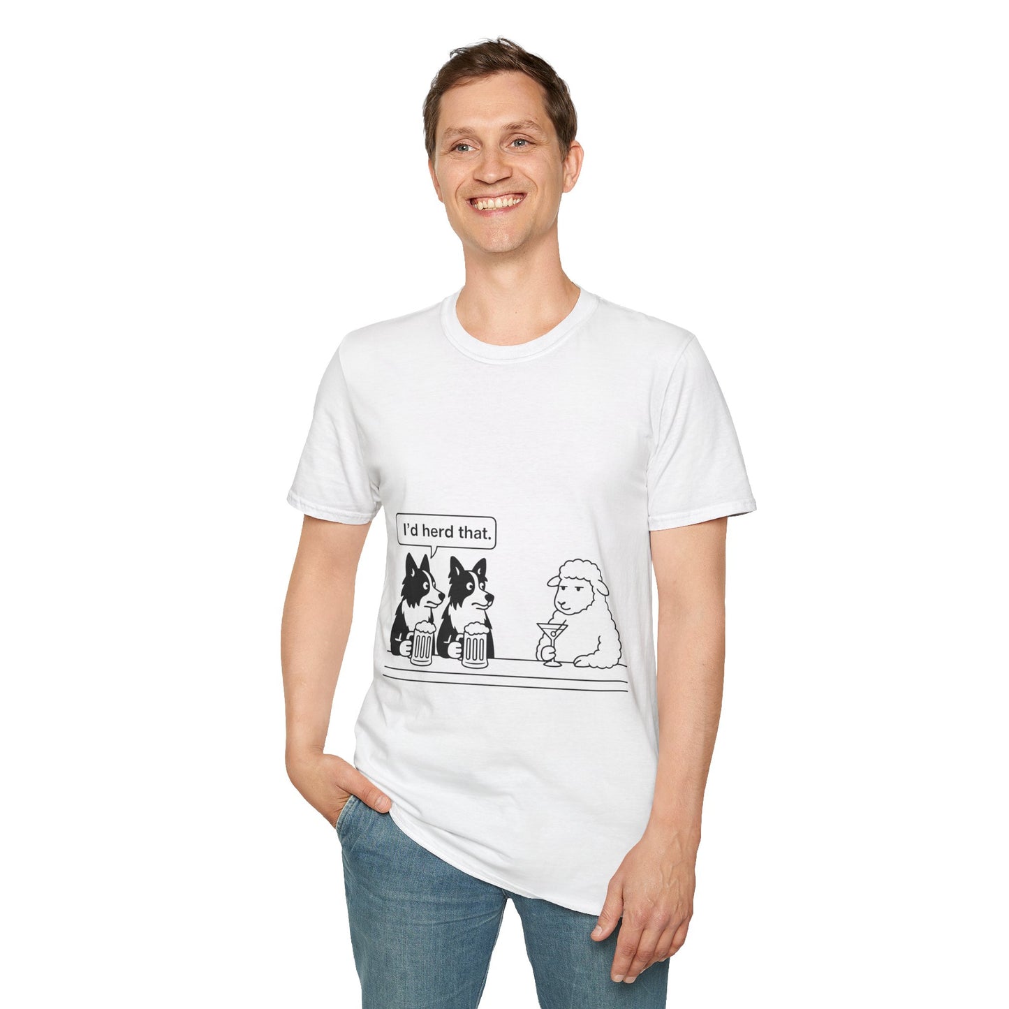 Border Collie Herd That T-Shirt - Borderline Apparel
