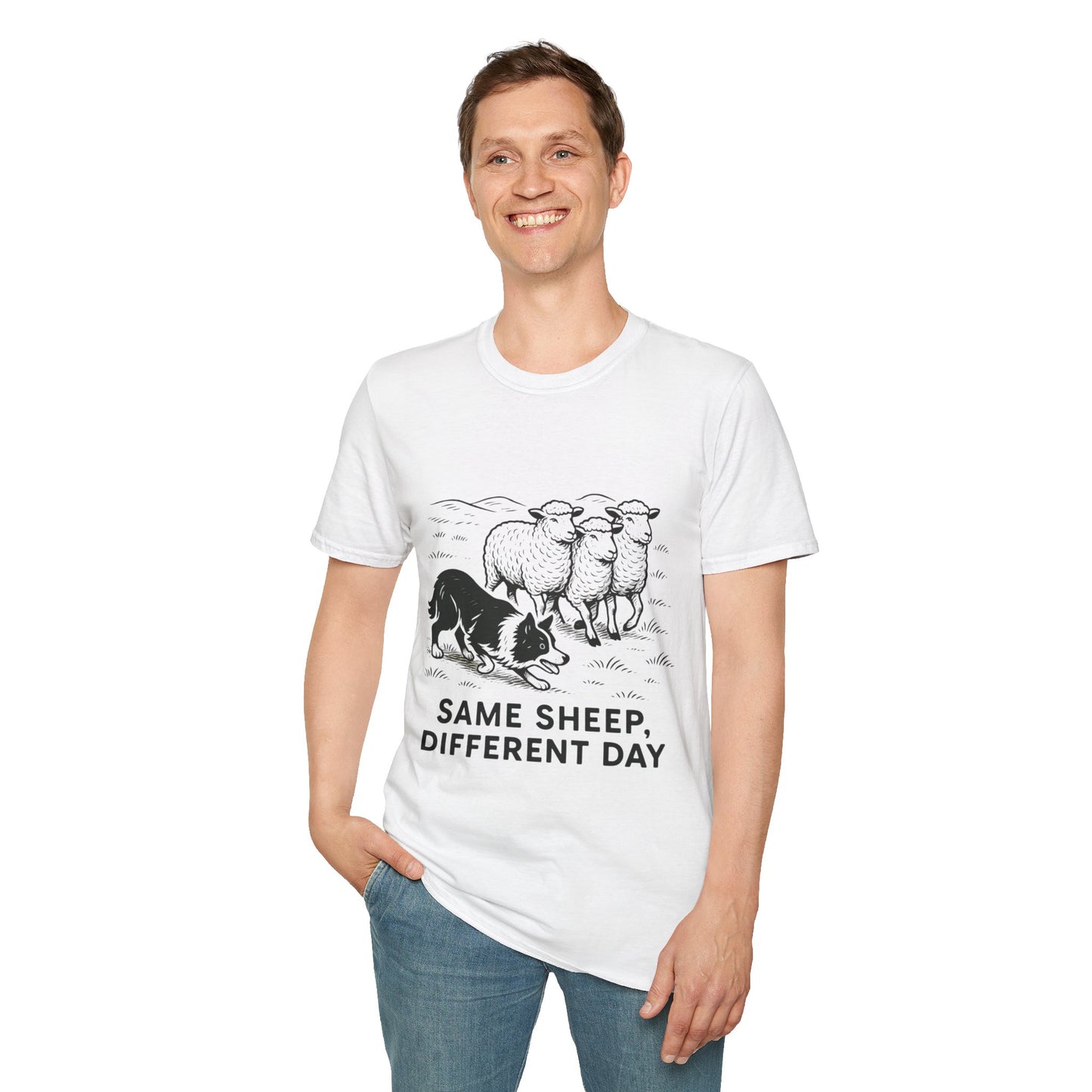 Border Collie Tee - Same Sheep - Borderline Apparel
