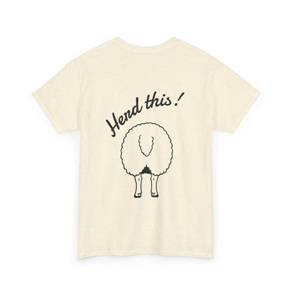 Border Collie T-Shirt - Herd This- Borderline Apparel
