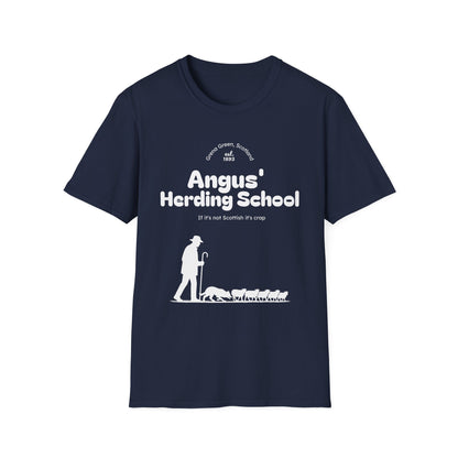 Border Collie - Angus' Herding School T-Shirt - Borderline Apparel
