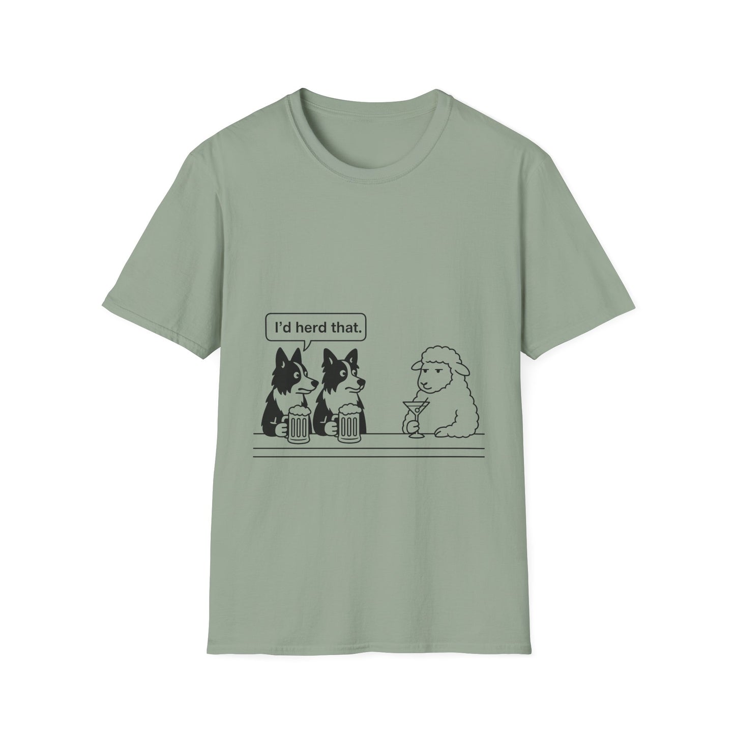 Border Collie Herd That T-Shirt - Borderline Apparel