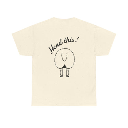 Border Collie T-Shirt - Herd This- Borderline Apparel