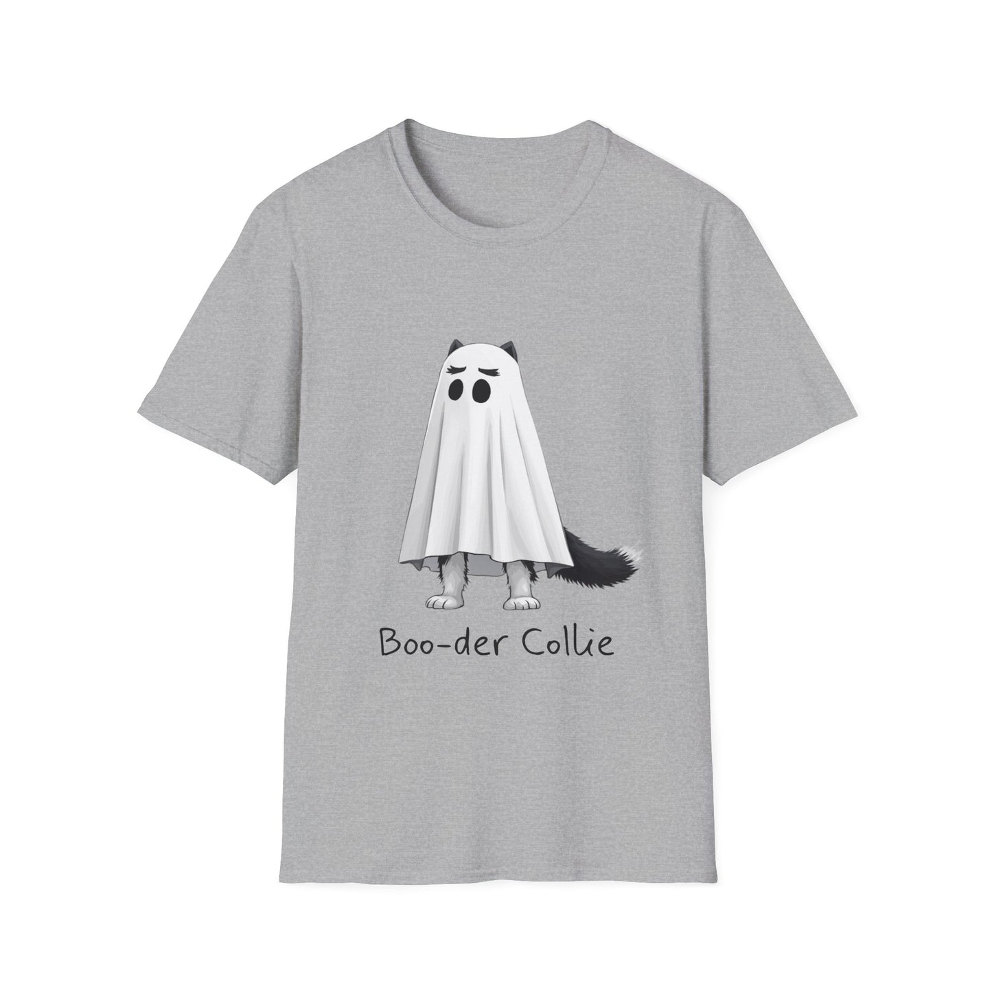 Border Collie T-Shirt - Halloween "Boo-der" Collie - Borderline Apparel