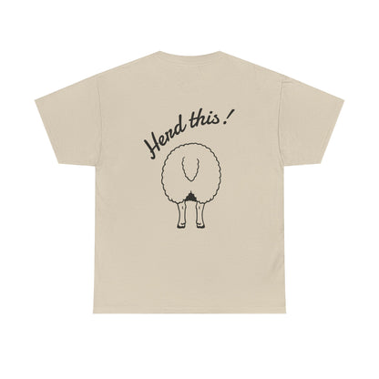 Border Collie T-Shirt - Herd This- Borderline Apparel