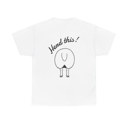 Border Collie T-Shirt - Herd This- Borderline Apparel