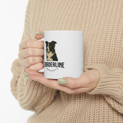 Border Collie Coffee Mug - Obsessive - Borderline Apparel