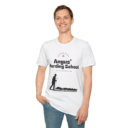 Border Collie - Angus' Herding School T-Shirt - Borderline Apparel