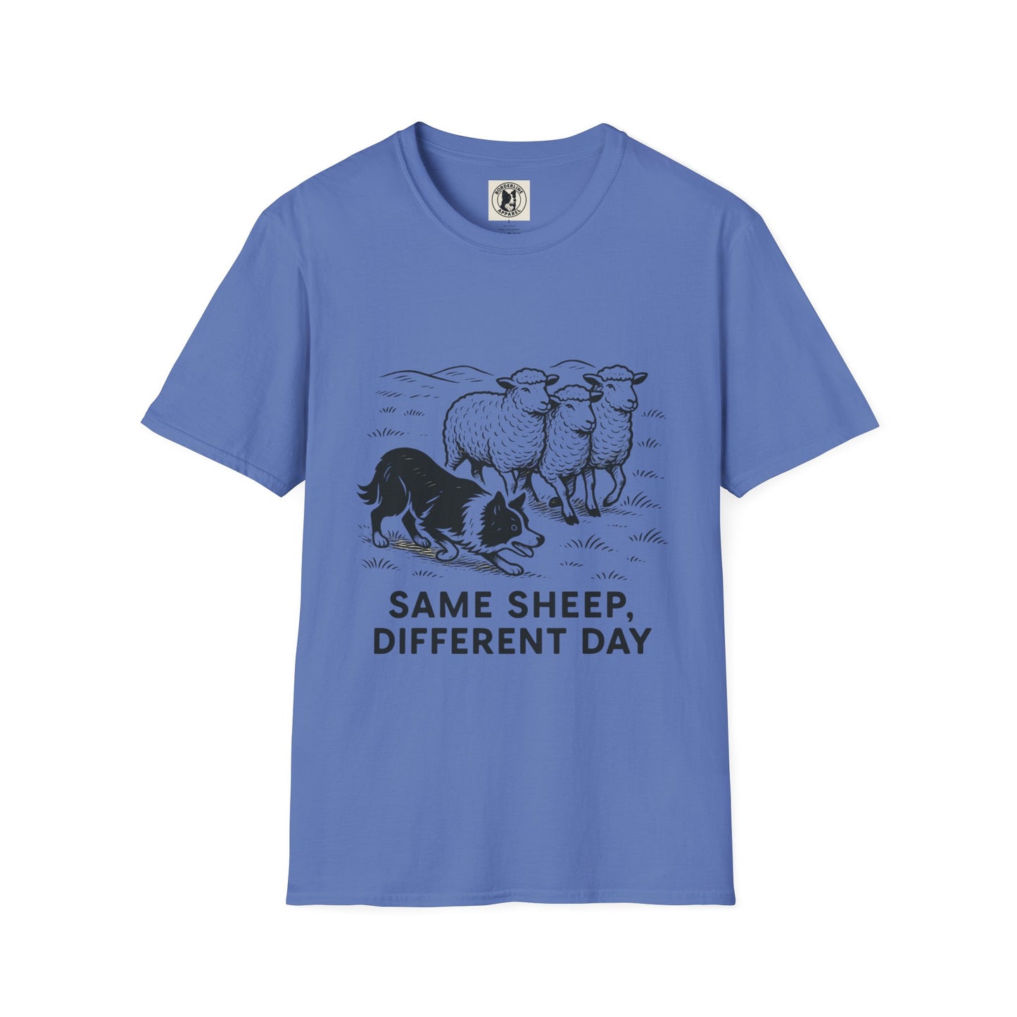 Border Collie Tee - Same Sheep - Borderline Apparel