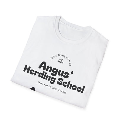 Border Collie - Angus' Herding School T-Shirt - Borderline Apparel