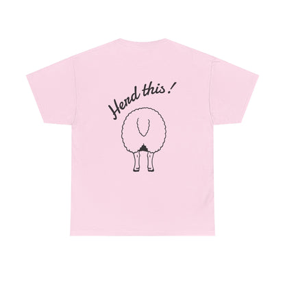 Border Collie T-Shirt - Herd This- Borderline Apparel