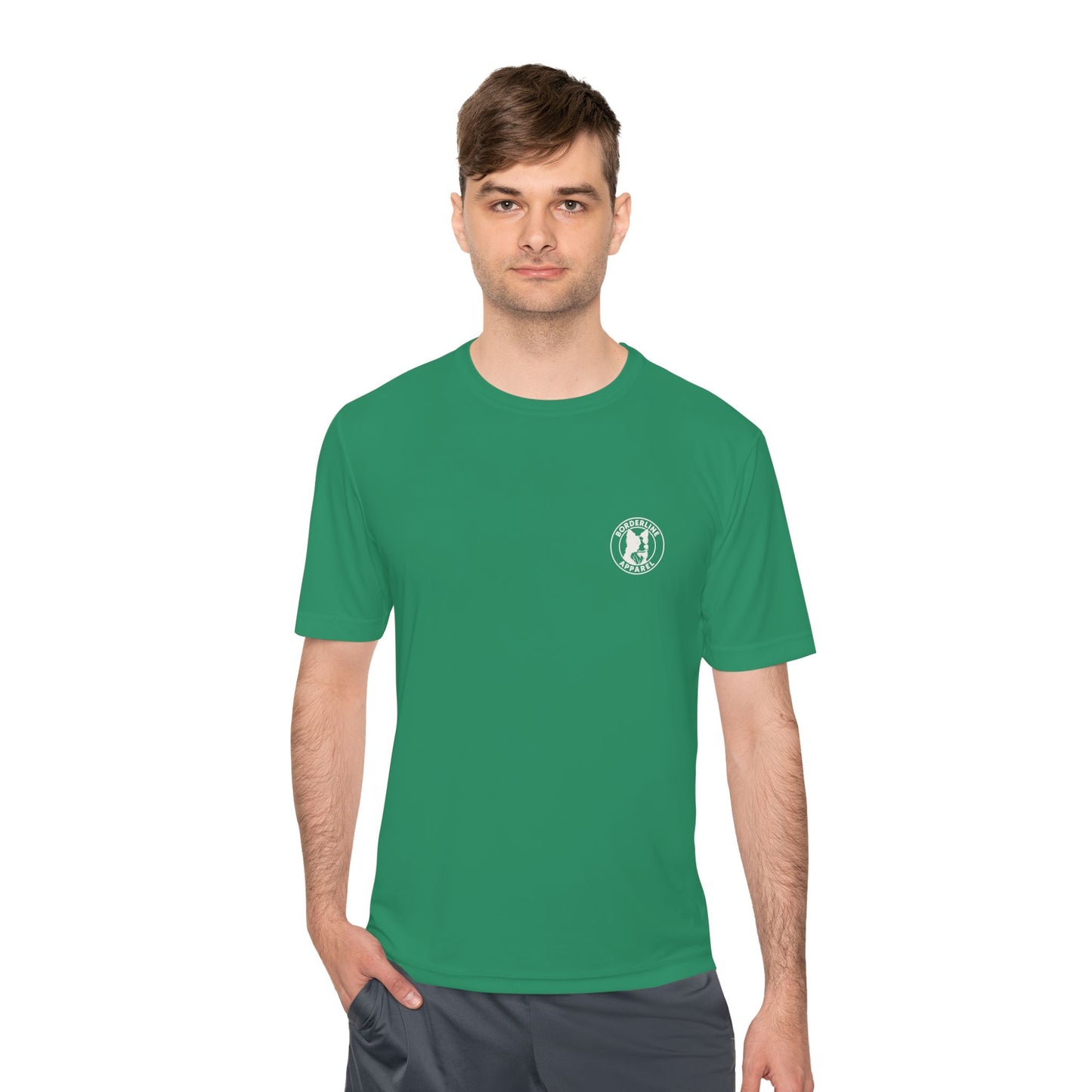 Border Collie - Outwork Moisture Wicking Tee - Borderline Apparel