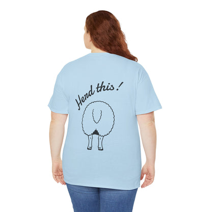 Border Collie T-Shirt - Herd This- Borderline Apparel