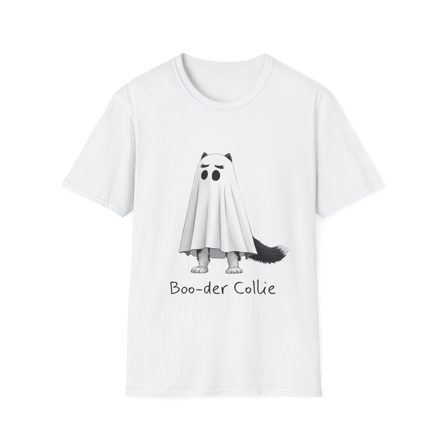 Border Collie T-Shirt - Halloween "Boo-der" Collie - Borderline Apparel