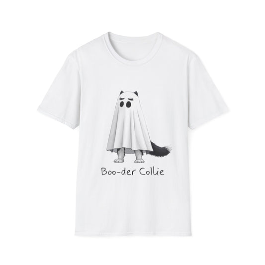 Border Collie T-Shirt - Halloween "Boo-der" Collie - Borderline Apparel