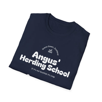 Border Collie - Angus' Herding School T-Shirt - Borderline Apparel