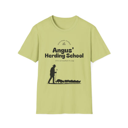 Border Collie - Angus' Herding School T-Shirt - Borderline Apparel