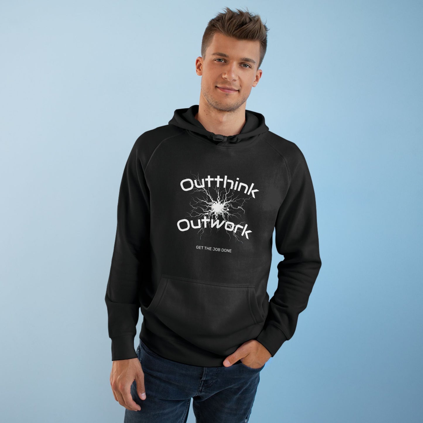 Border Collie - Outwork Hoodie - Borderline Apparel