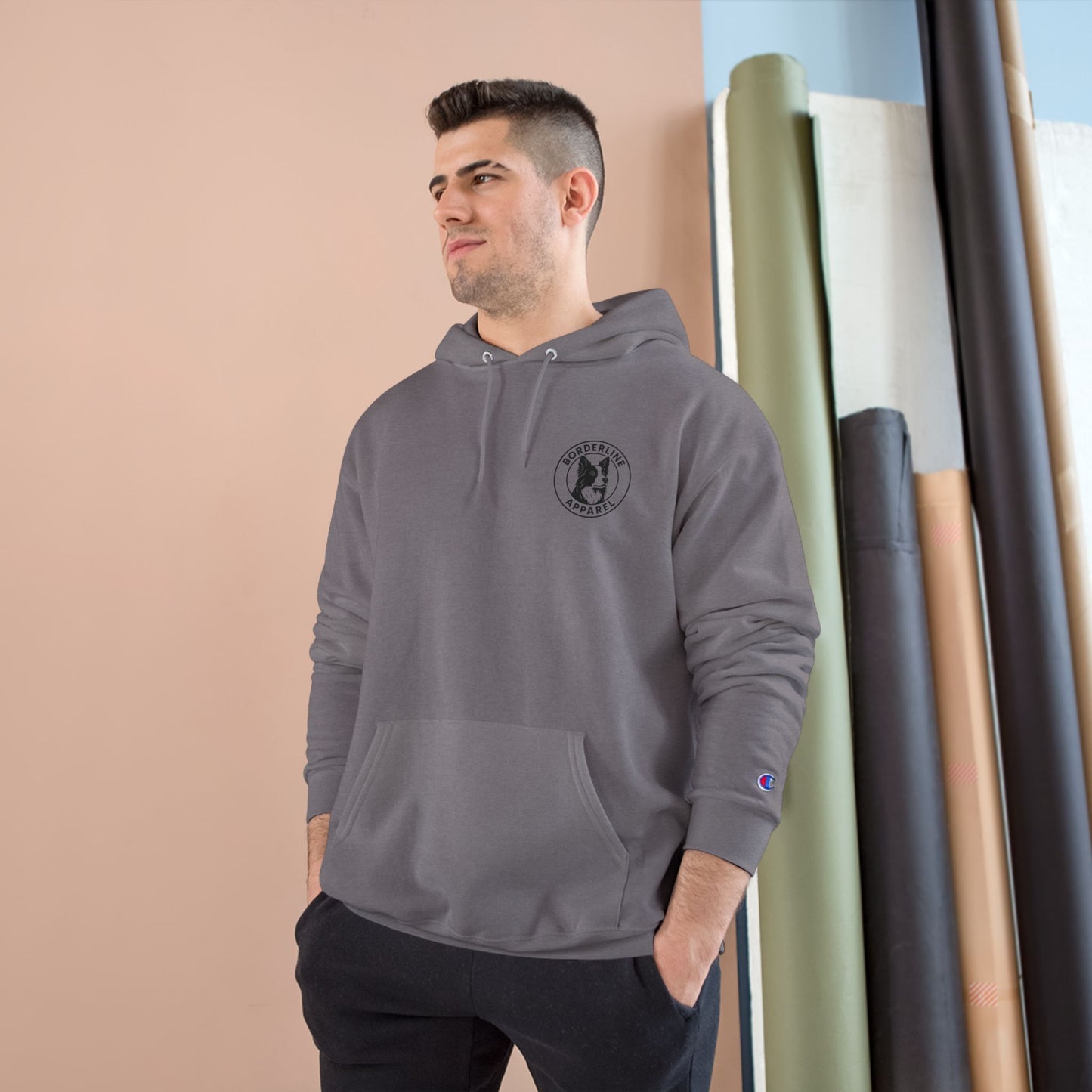 Border Collie - Outwor - Champion Hoodie - Borderline Apparel