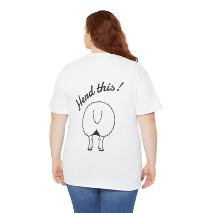 Border Collie T-Shirt - Herd This- Borderline Apparel