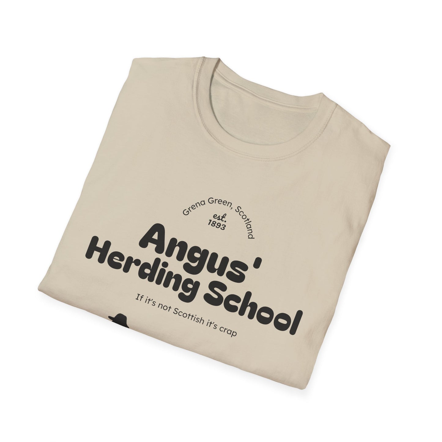 Border Collie - Angus' Herding School T-Shirt - Borderline Apparel