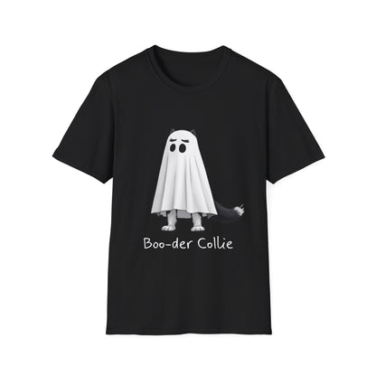 Border Collie T-Shirt - Halloween "Boo-der" Collie - Borderline Apparel