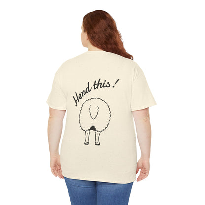 Border Collie T-Shirt - Herd This- Borderline Apparel