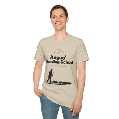 Border Collie - Angus' Herding School T-Shirt - Borderline Apparel