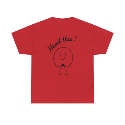 Border Collie T-Shirt - Herd This- Borderline Apparel