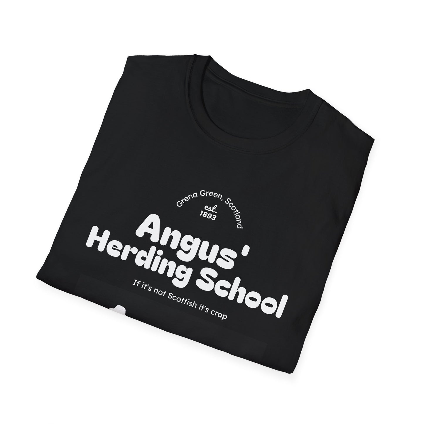 Border Collie - Angus' Herding School T-Shirt - Borderline Apparel