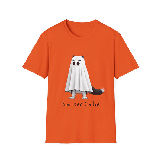 Border Collie T-Shirt - Halloween "Boo-der" Collie - Borderline Apparel