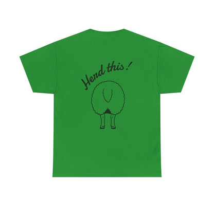 Border Collie T-Shirt - Herd This- Borderline Apparel