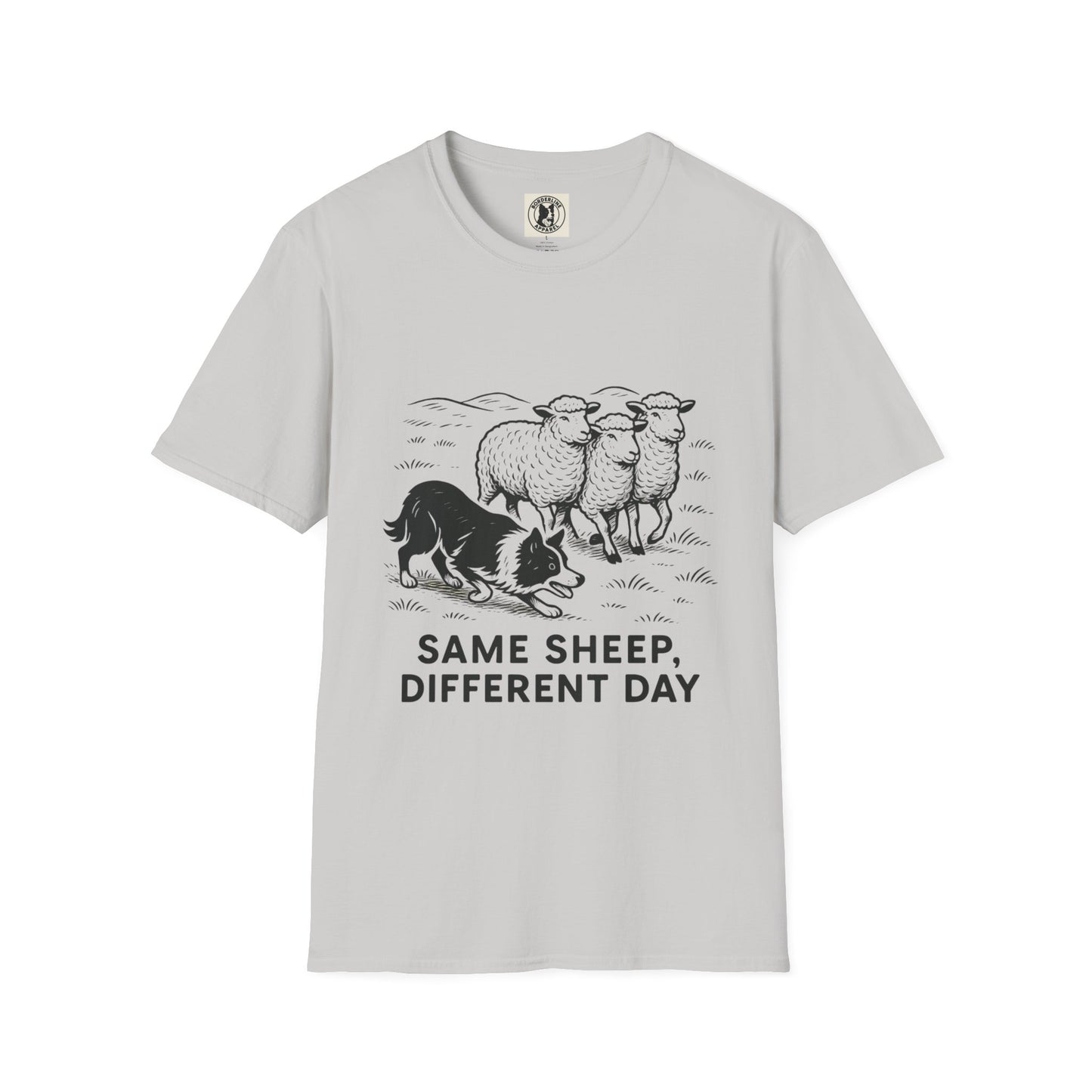 Border Collie Tee - Same Sheep - Borderline Apparel
