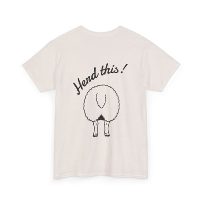 Border Collie T-Shirt - Herd This- Borderline Apparel