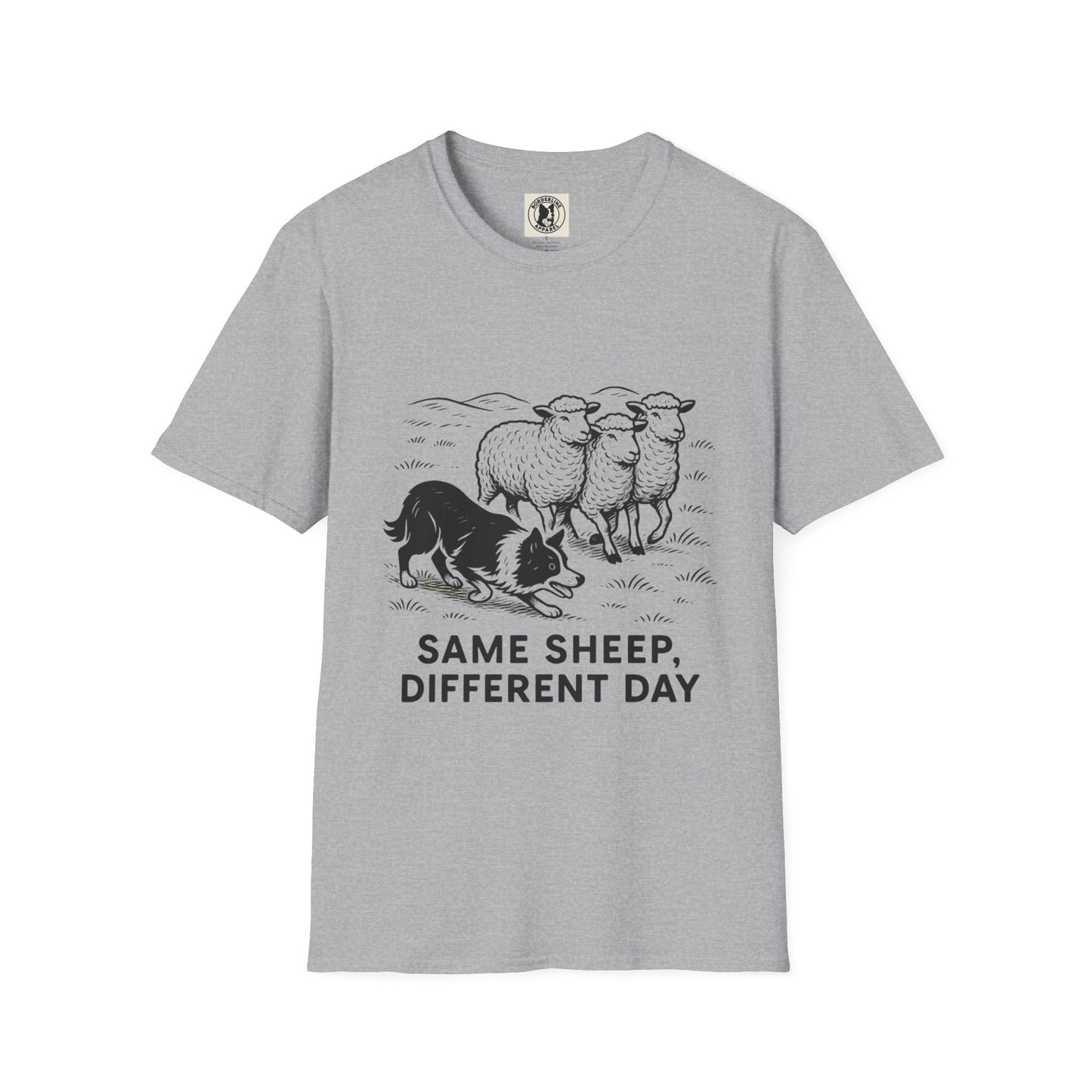 Border Collie Tee - Same Sheep - Borderline Apparel
